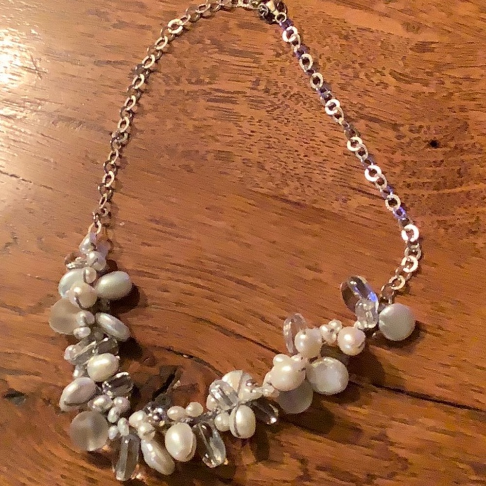 Quartz,Glass,Pearl,Sterling Silver, original Silpada.